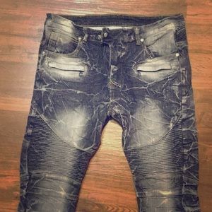 Slim fit biker jeans. Size 32/32